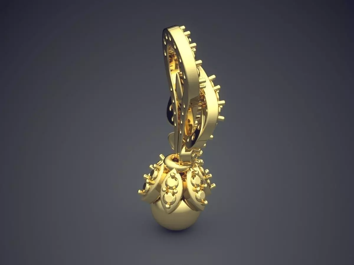 Pendant P12 3D print model_3