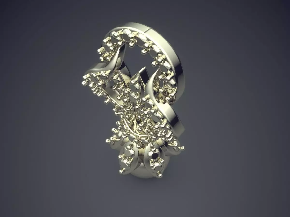 Pendant P12 3D print model_1