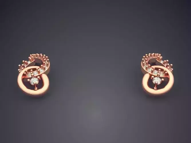 Intertwine Earrings P 1863 2 