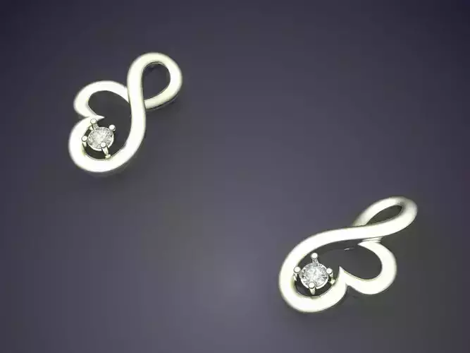 Thin Shaped Earrings P 1832 2