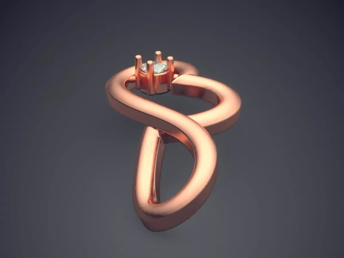 Pendant P-1832 3D print model_2