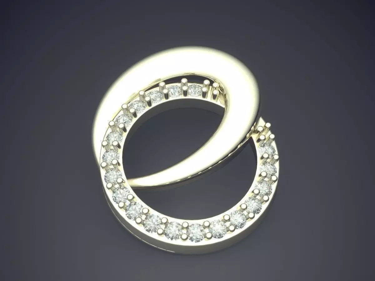 Pendant P-1831 3D print model_1