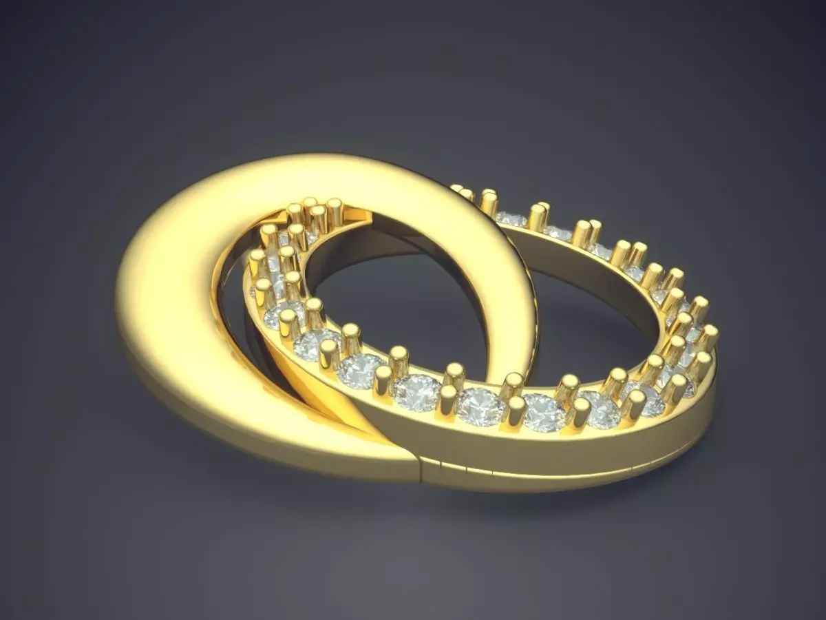 Pendant P-1831 3D print model_0