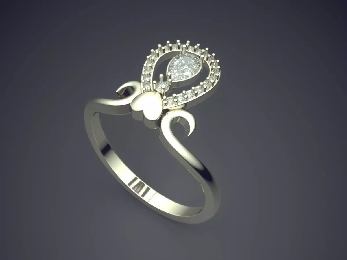 Ring P-1811R 3D print model_1