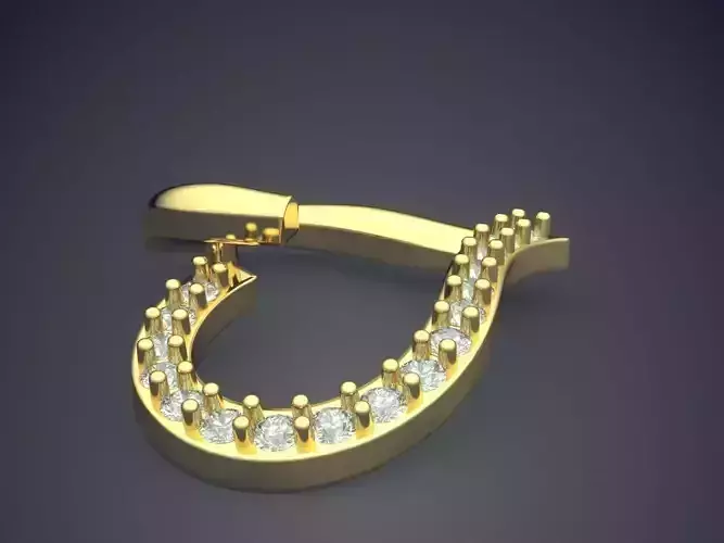 Heart Shape Pendant P-1806