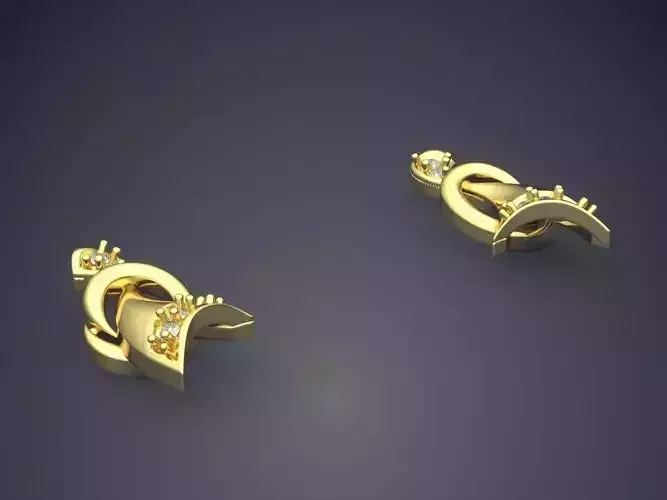 Small Earrings With Little Rings P 1801 2