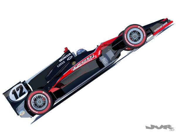 Indycar 2012 Road course concept 3D model_21