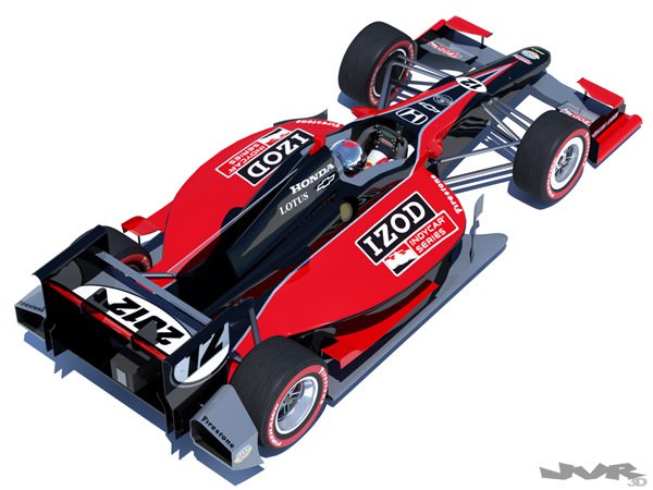 Indycar 2012 Road course concept 3D model_1