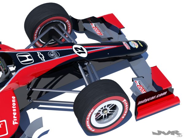 Indycar 2012 Road course concept 3D model_16