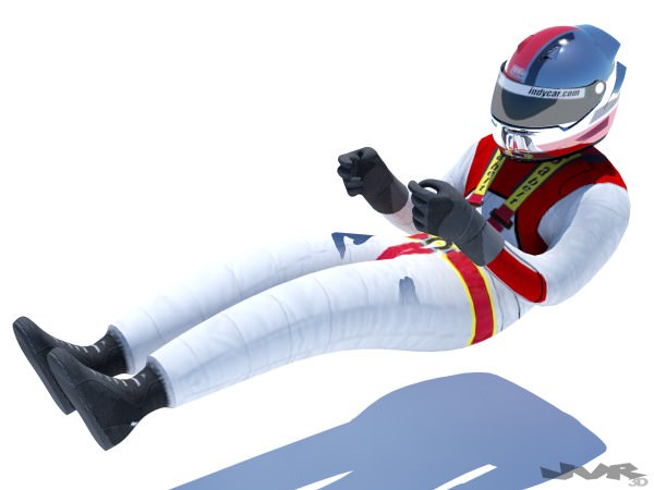 Indycar 2012 Road course concept 3D model_6