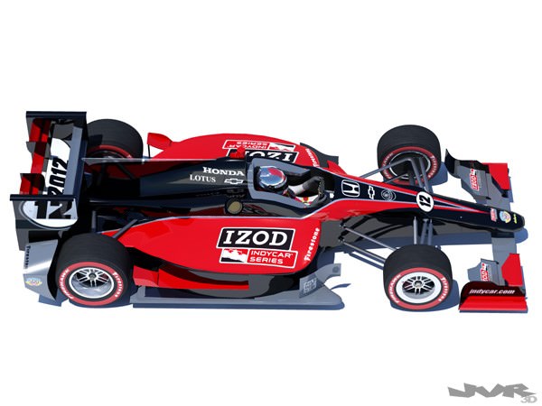 Indycar 2012 Road course concept 3D model_3