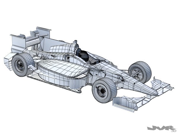 Indycar 2012 Road course concept 3D model_10