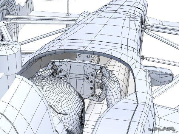 Indycar 2012 Road course concept 3D model_19