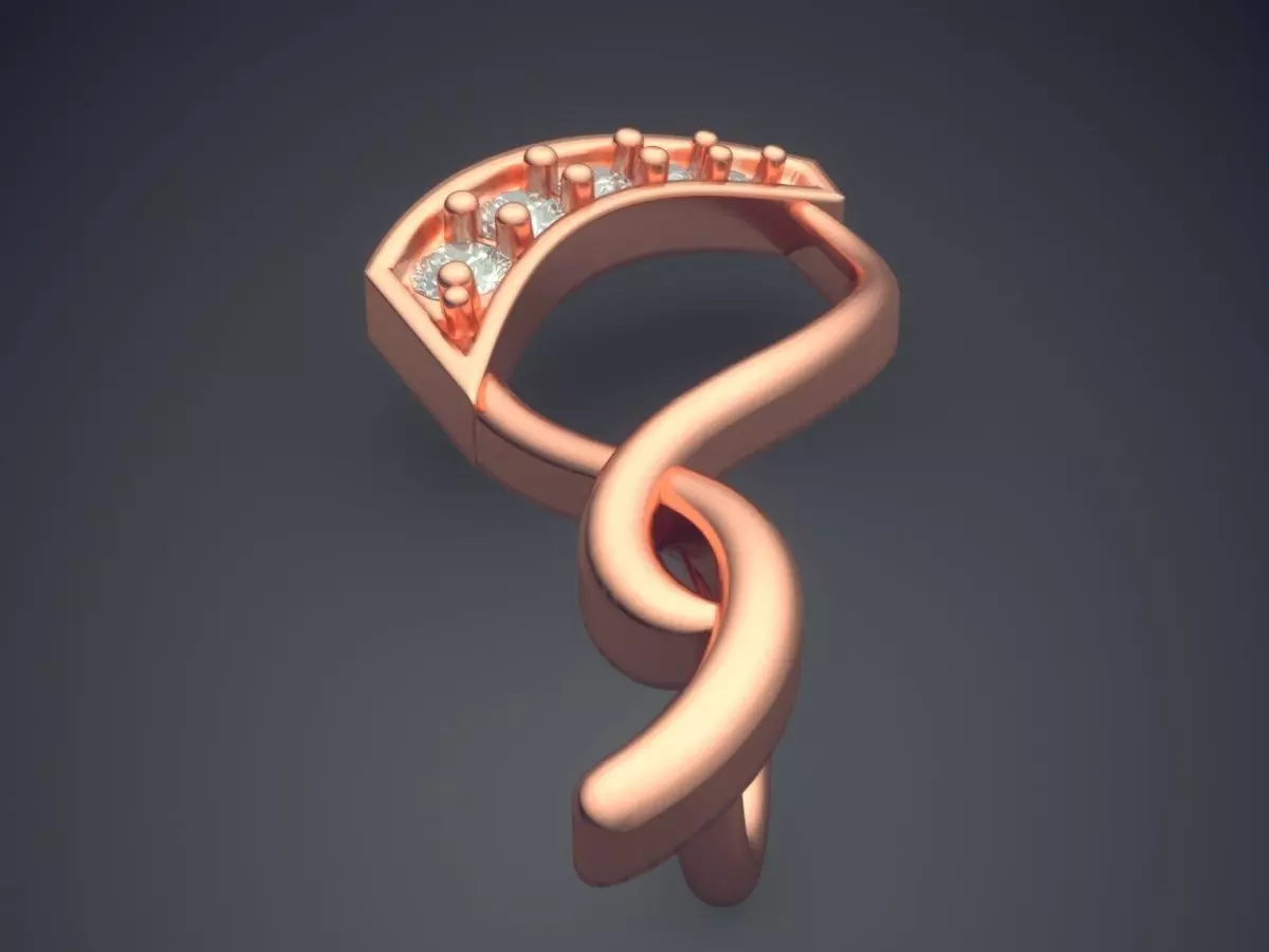 Pendant P-1730 3D print model_2