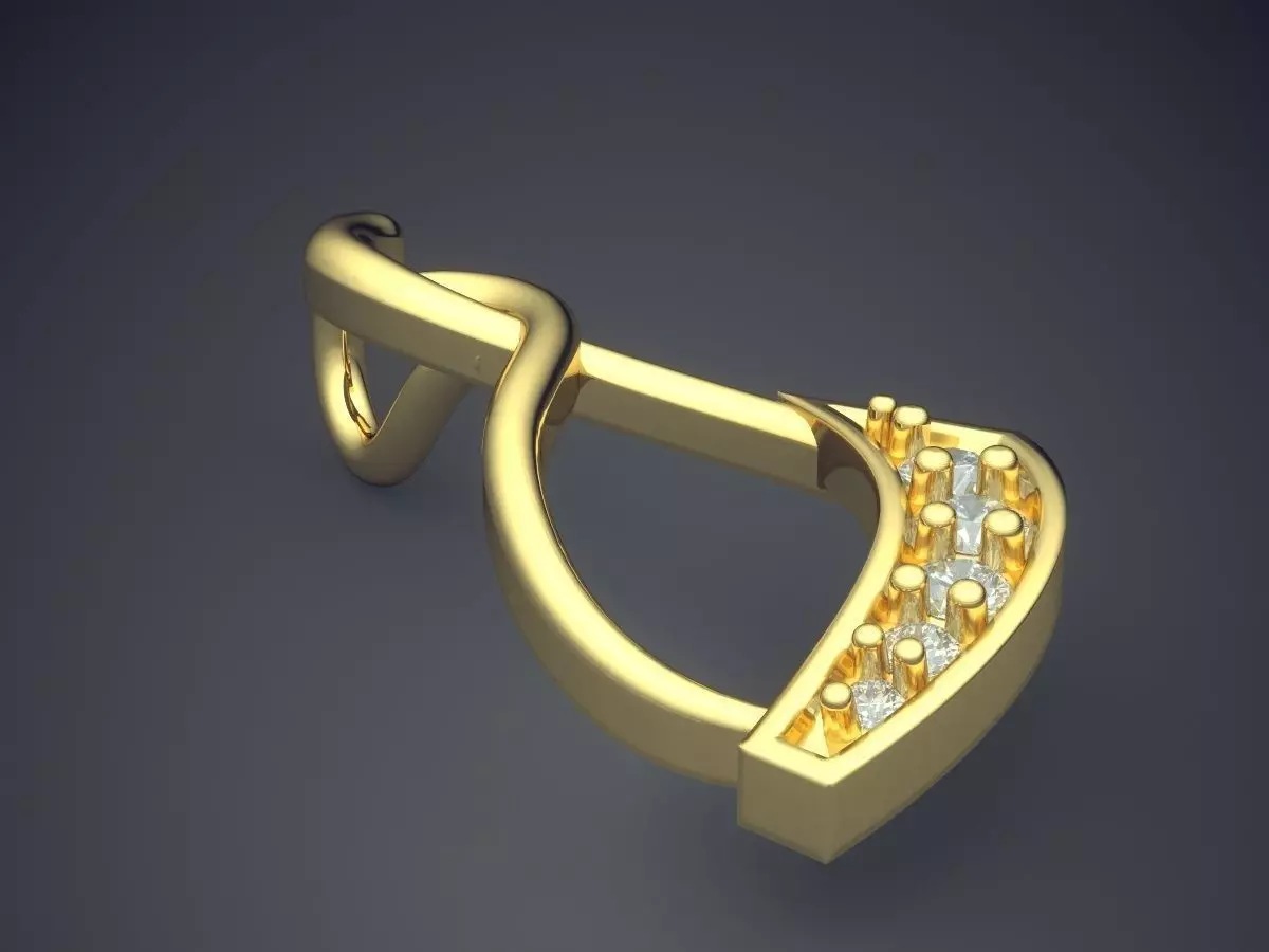 Pendant P-1730 3D print model_0