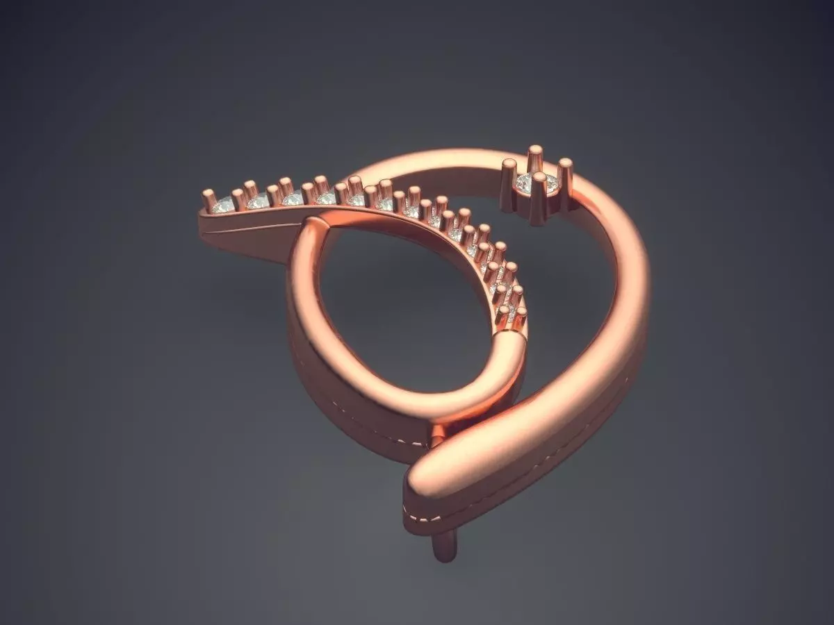 Pendant P-1694 3D print model_2