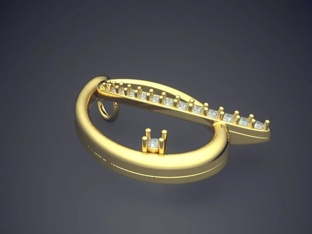 Pendant P-1694 3D print model_0