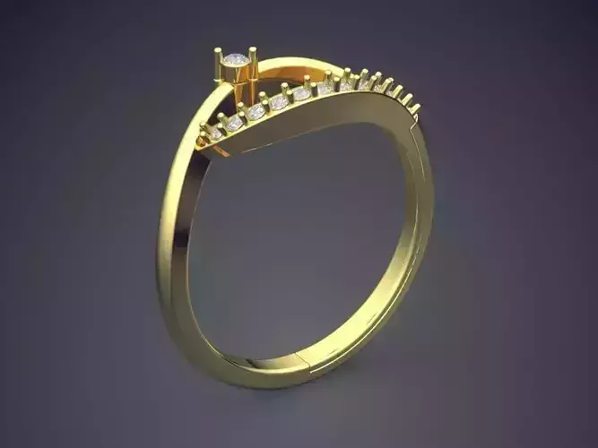 Engagement Ring With Diamonds JRR3020