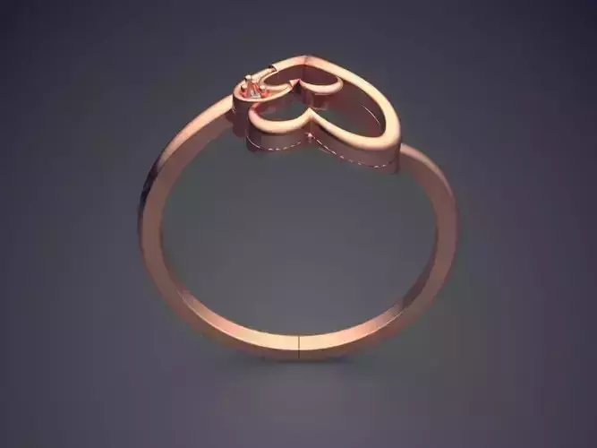 Heart-shaped Engagement Ring JRR3002