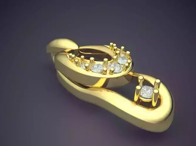 Pendant With Diamonds JR3022