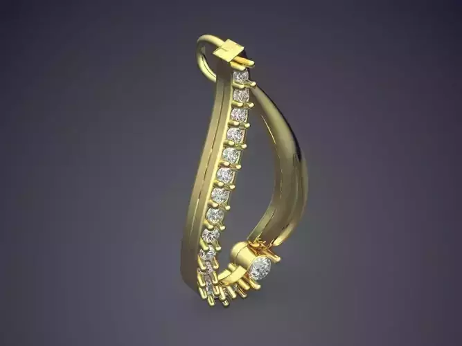 Pendant JR3021 3D print model