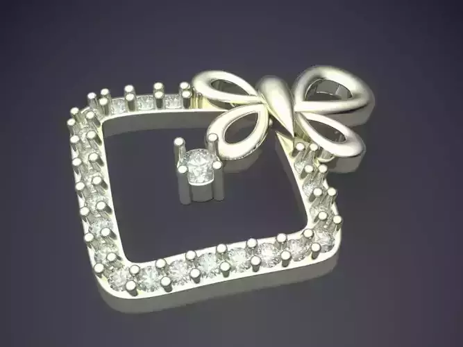 Pendant With Diamonds 