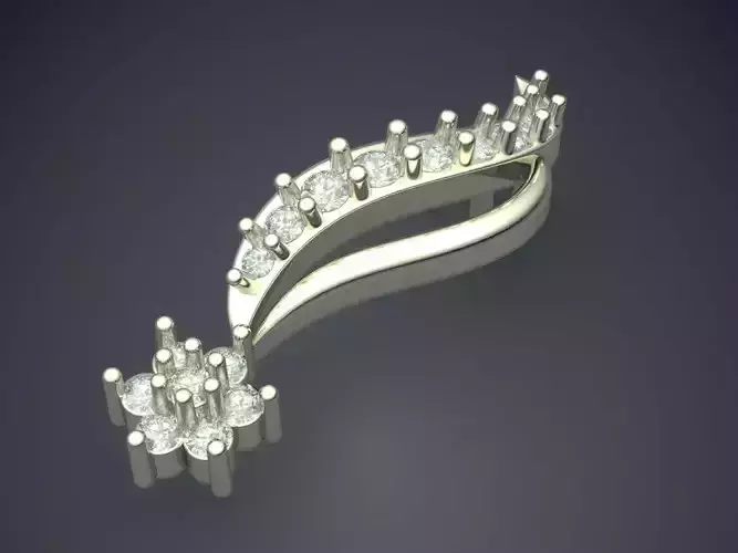 Pendant With Diamonds JR3016