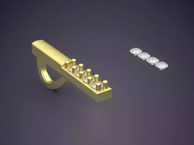 Pendant With Attachable Diamonds