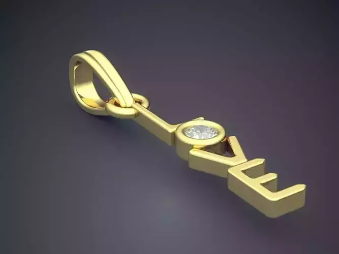 Love Pendant JPD-548-1