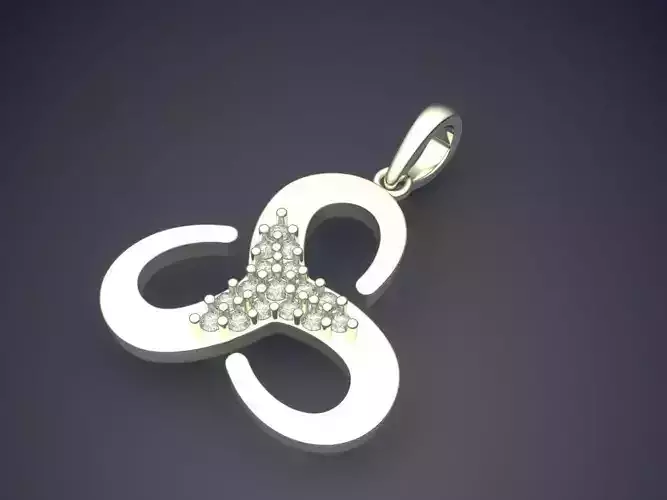 Pendant With Diamonds
