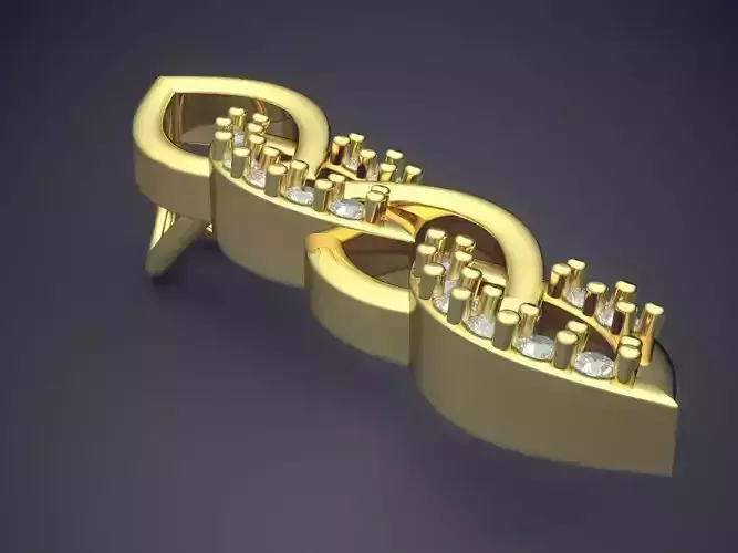 Pendant With Diamonds