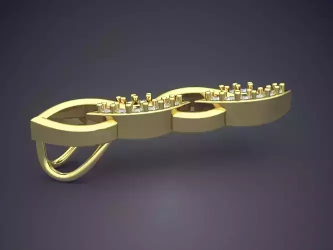 Pendant With Diamonds