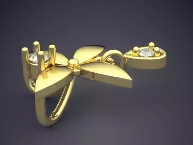 Heart Shape Pendant With Diamonds