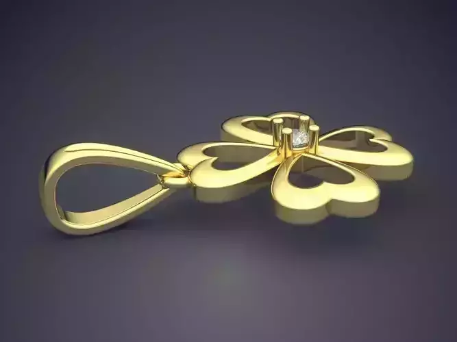 Flower Shape Pendant 