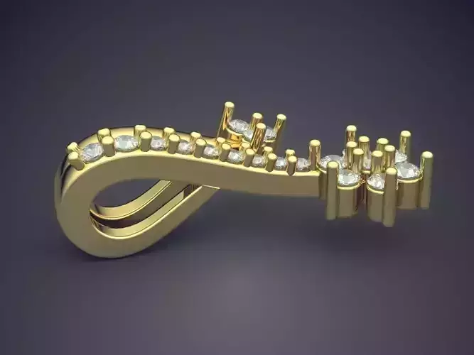 Pendant With Diamonds