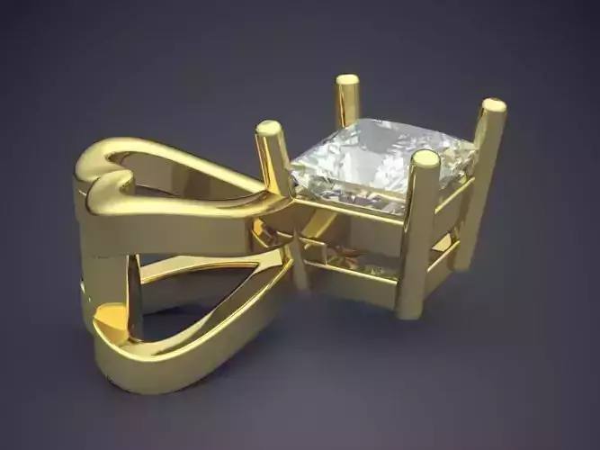 Pendant With Diamond