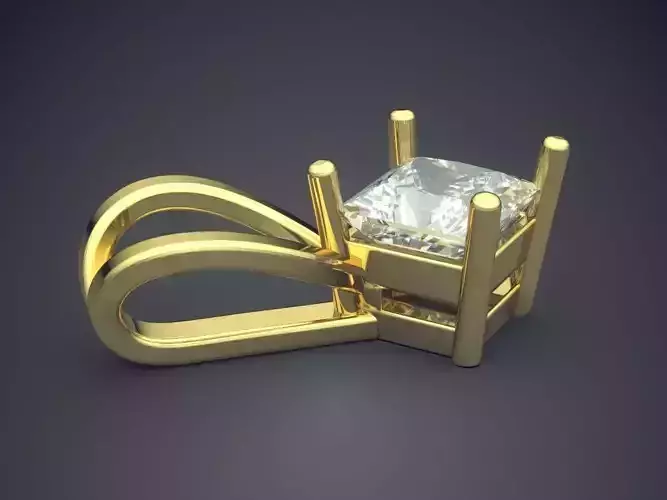 Pendant With Diamond