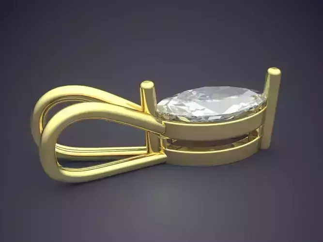 Pendant With Diamond