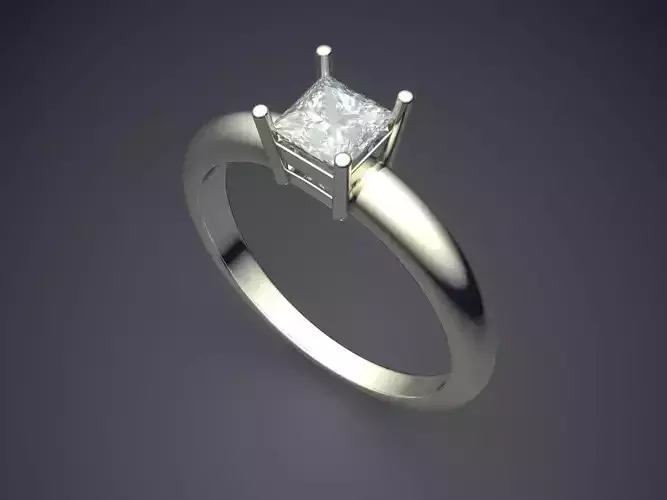 Engagement Ring With Diamond