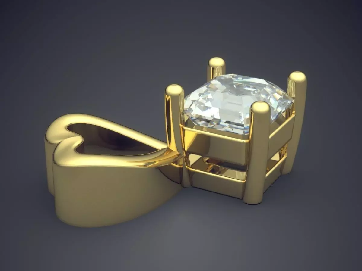 Pendant With Pendant 3D print model_3