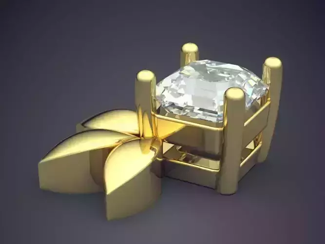 Pendant With Diamond