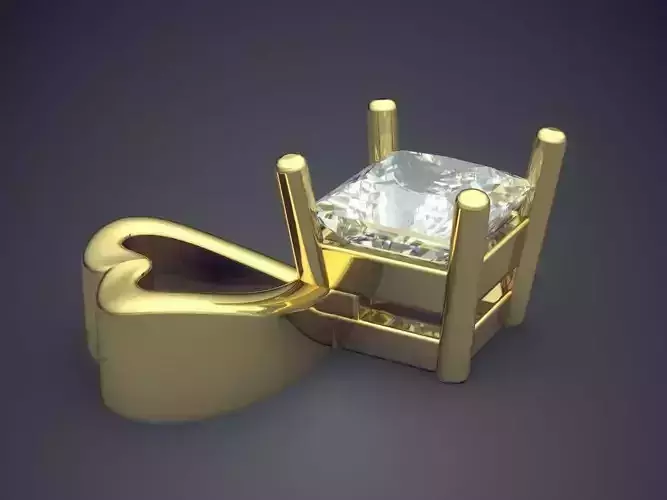 Pendant With Diamond