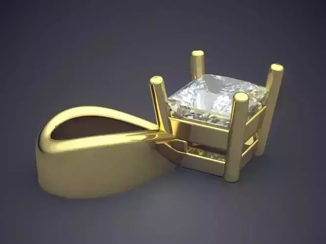 Pendant With Diamond