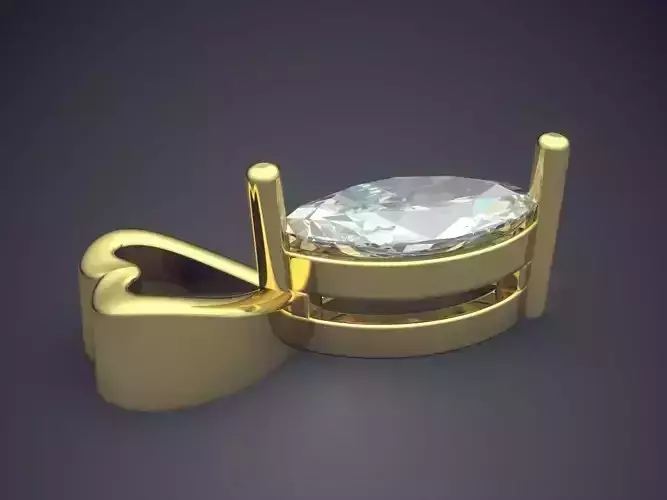 Pendant With Diamond