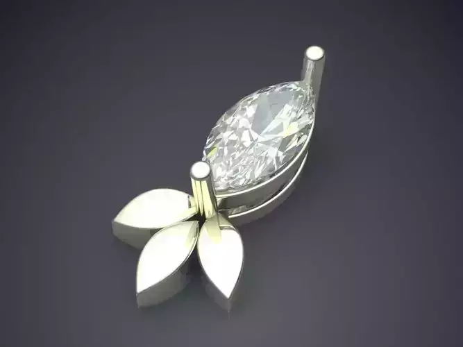 Pendant With Diamond