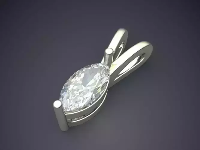 Pendant With Diamond