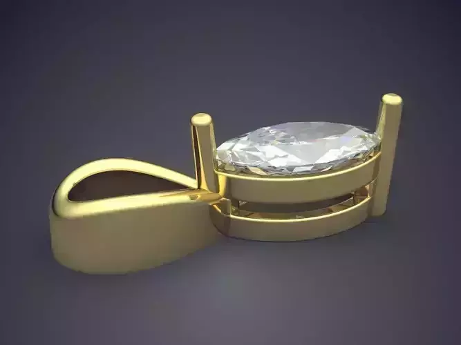 Pendant With Diamond