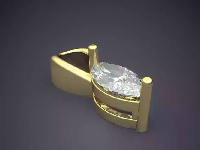 Pendant With Diamond