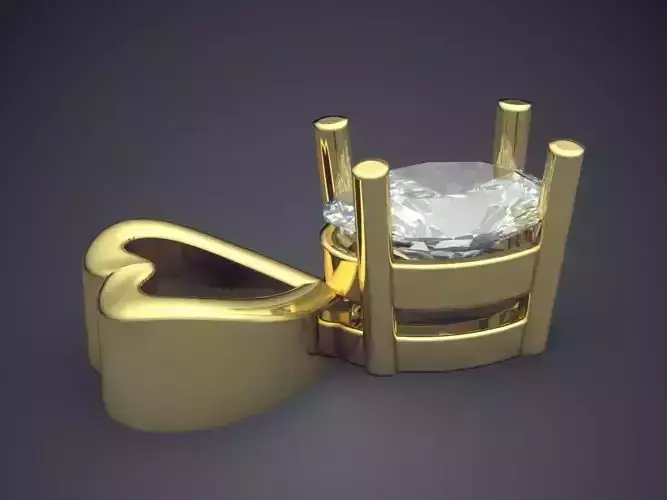 Pendant With Diamond