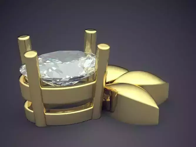 Pendant With Diamond